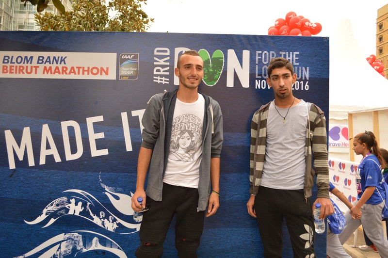 BLOM BANK Photobooth at the BLOM BANK Beirut Marathon
